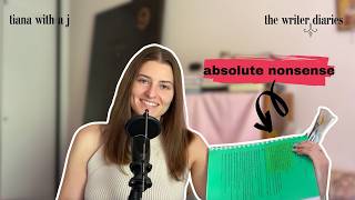 my writing SUCKS | the writer diaries