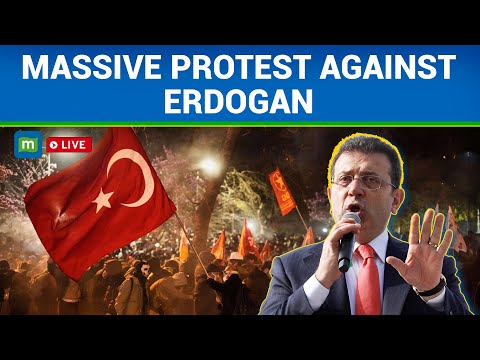 Istanbul Live: Violent Clashes As Protest Continue Over Detention Of Mayor Imamoglu | Recep Erdogan Episode cover