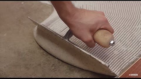 Installing a Prefinished, Engineered Hardwood Floor over Concrete