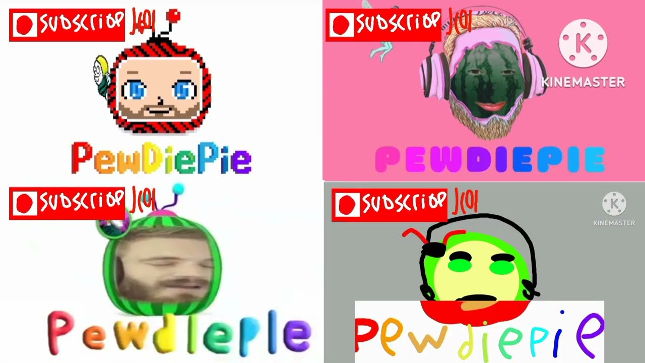 All PewDiePie Intro You Know Played At The Same Time 