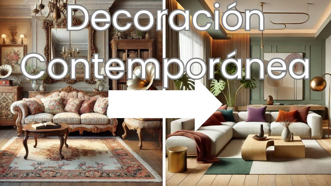 Decora tu espacio con ESTILO CONTEMPORÁNEO. - YouTube