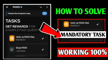Paws Verify via PAWS Web New Task | How to Connect Solana wallet in Paws | Paws Airdrop Claim Task