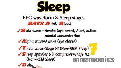 Sleep Cycle,EEG Waveforms |sleep physiology |sleep pathology