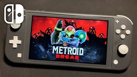 Metroid Dread on Nintendo Switch Lite