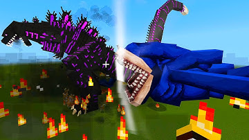 All Shin Godzilla vs Shin Sonic! in Minecraft!