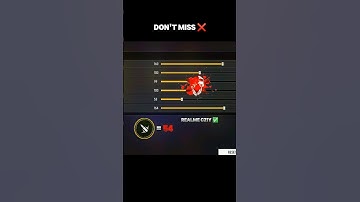 Headshot Sensitivity✅ For Realme mobile #freefire #headshot #ffsensitivity #FFBDRoadToGlory