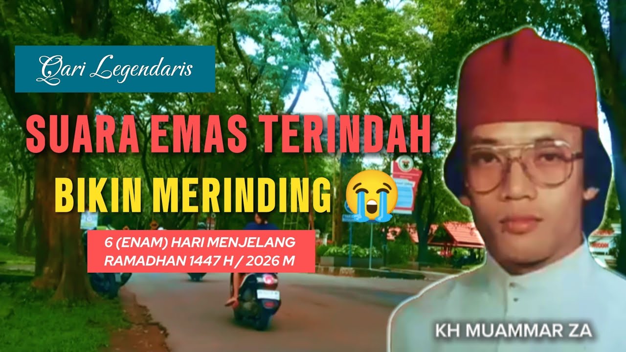 SUARA EMAS TERINDAH BIKIN MERINDING😭 kh muammar za | tilawah 6 hari ramadhan 1447 H. 