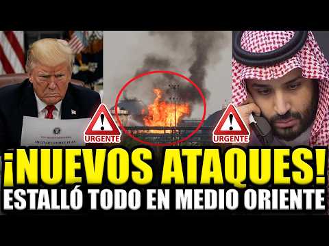 🚨BREAKING NEWS WAR WITH IRAN ERUPTED AFTER NEW ATTACK SAUDI ARABIA ASKED TRUMP FOR HELP!