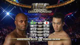 Anderson Silva vs Yushin Okami Full Fight Full HD