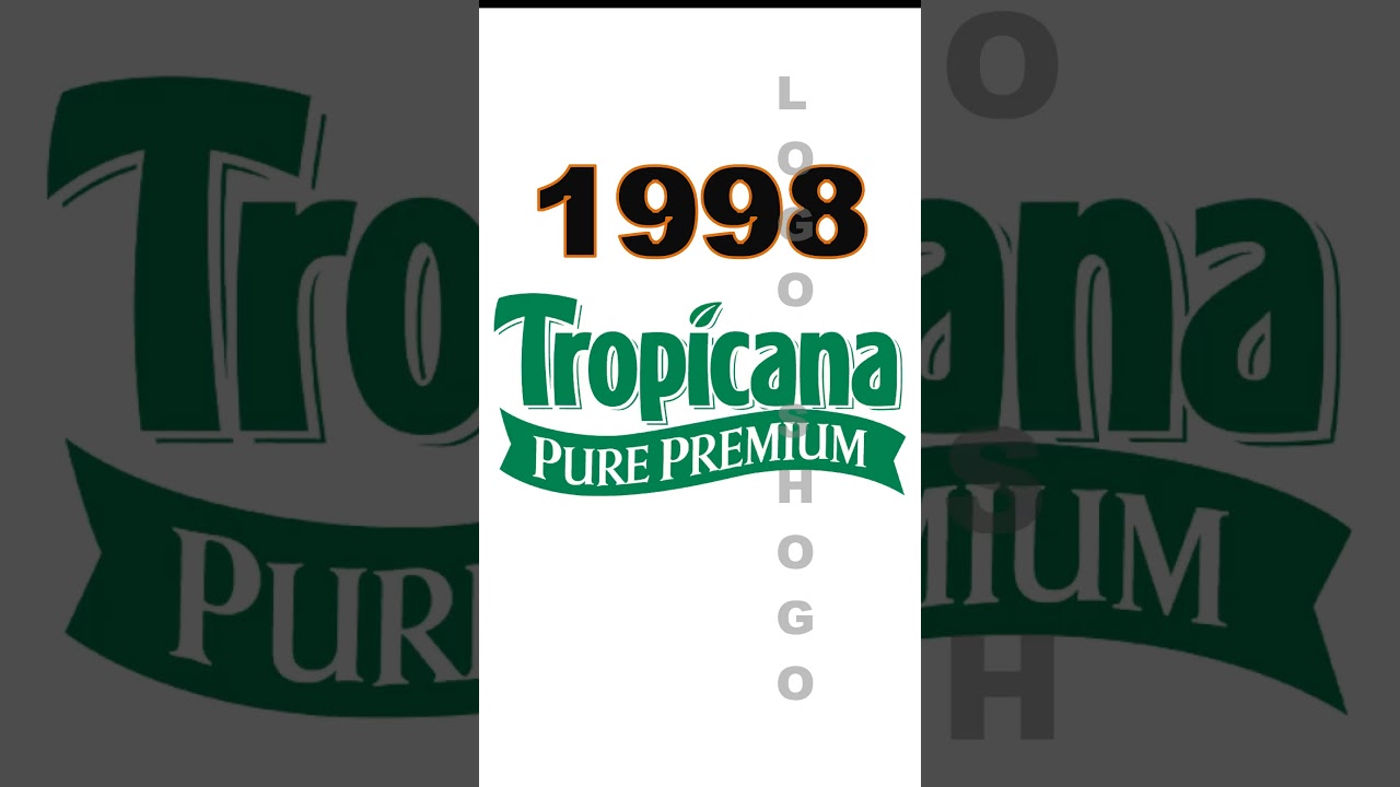 Tropicana Logo Evolution 