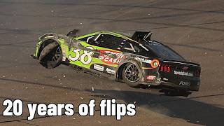 NASCAR's flip streak compilation