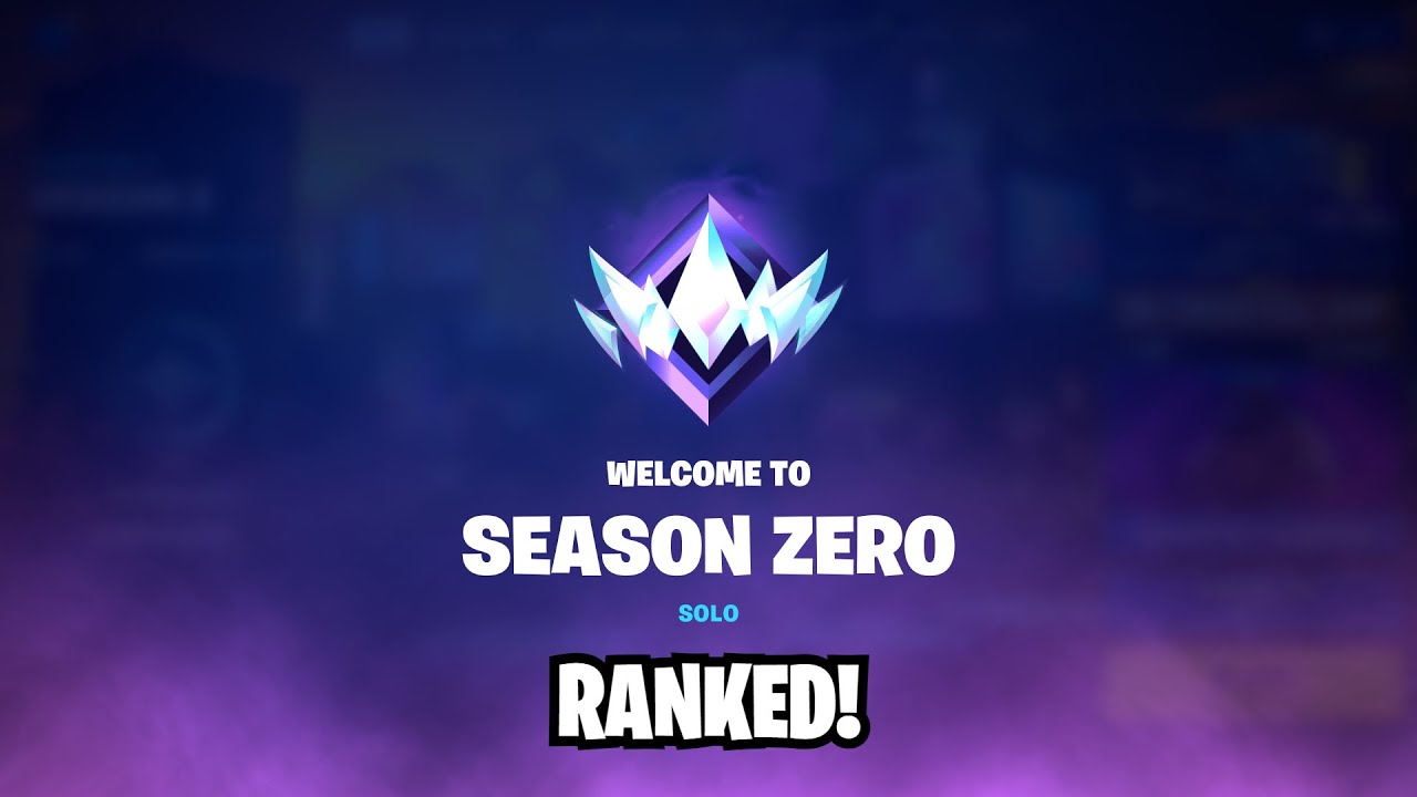 Ranked is finally in Fortnite! Placement Match - YouTube