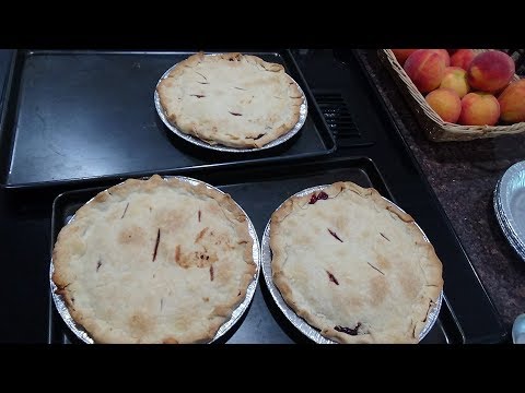 Peach Cherry Pies