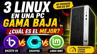 ¿Realmente vale la pena cambiar a LINUX? Bazzite vs CachyOS vs Mint 🤔