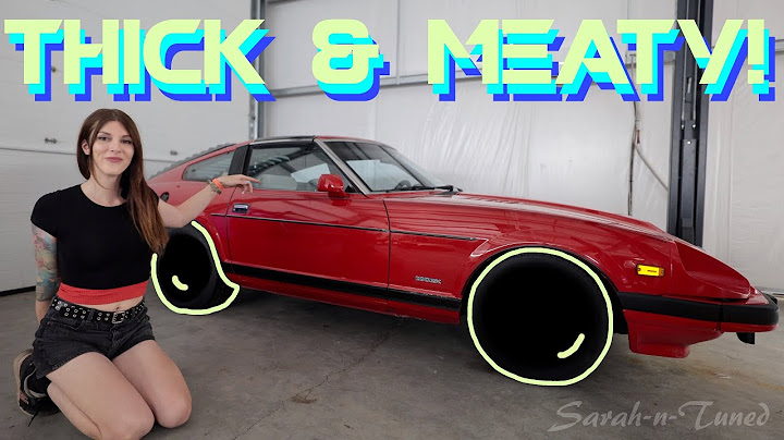 Now That's A Proper 80's Stance! // S130 280ZX