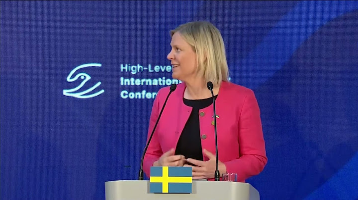 Magdalena Andersson i premier RP organizują Międzynarodową Konferencję Darczyńców dla Ukrainy! #Szwecja