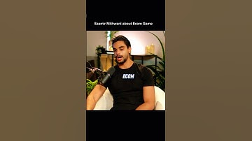 Saamir Mithwani about Ecommerce Game#motivation#success#mindset#dropshipping#ecom#rich#luxury#usa#uk