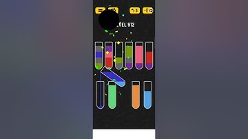 water sort puzzle (level 912)