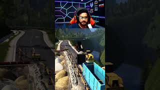 Truck crossing during construction #shorts #ets2 #eurotrucksimulator2