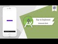 How to Implement Internet Alert in Android Studio | InternetAlert | Android Coding