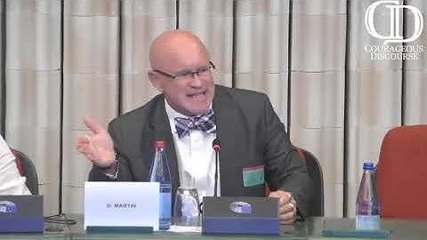 American Biological Threat Consultant spoke at the European Parliament in Strasbourg, France.