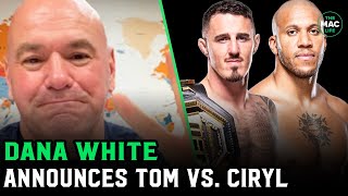 Download Lagu Dana White announces Tom Aspinall vs. Ciryl Gane, Ankalaev vs Pereira 2 MP3 Download Lagu Dana White announces Tom Aspinall vs. Ciryl Gane, Ankalaev vs Pereira 2 MP3