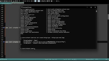 AWS IOT CLI commands | How to Use CLI with AWS IOT