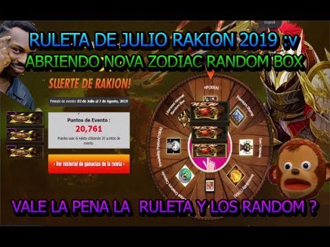 rakion evento ruleta 2019