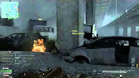 OurMW - MW3 - Throwing Knife Montage 3 in a row