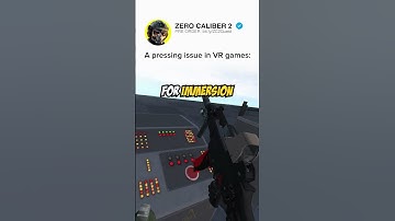 buttons in VR 🔘 #zerocaliber2