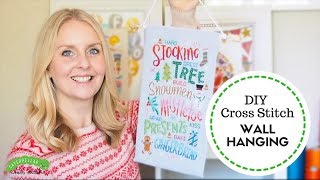 Classic Stitchy Ornaments Finishing Tutorial! (Christmas Cross Stitch  Ornaments!) 