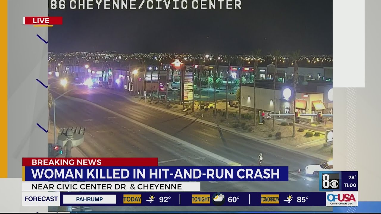 Woman killed in North Las Vegas hitandrun crash YouTube