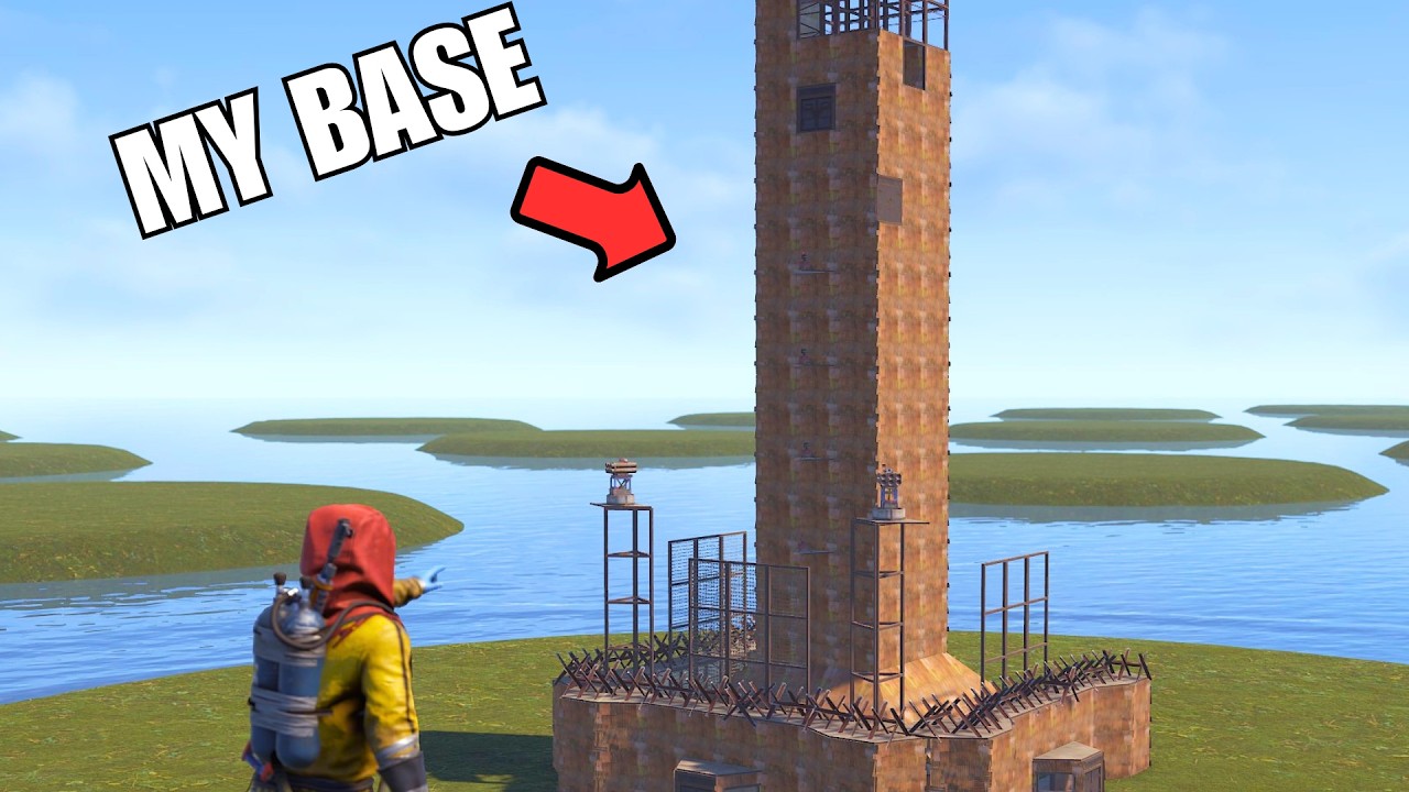 I Built the Most High Tech Tower in Rust - YouTube