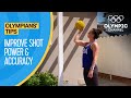 How to increase your shot power in Water Polo ft. Maggie Steffens | Olympians' Tips