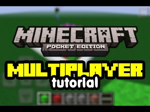 Multiplayer Update 0.4.0 | Tutorial | Minecraft Pocket Edition - YouTube