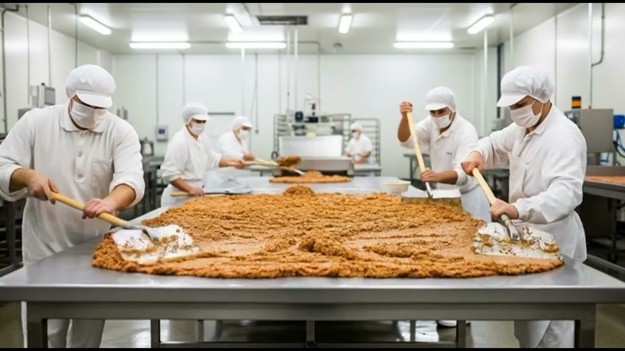 순대공장 Amazing mass production! Blood sausage (sundae) making ...