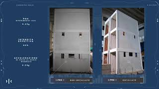 Complete sequence of laboratory tests at EUCENTRE: #terremotoISAAC #SeismicProtectionSystem