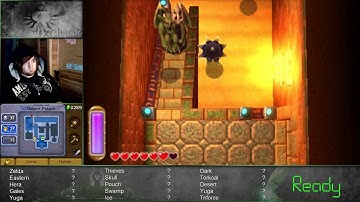 A Link Between Worlds - Desert Palace 2F skip