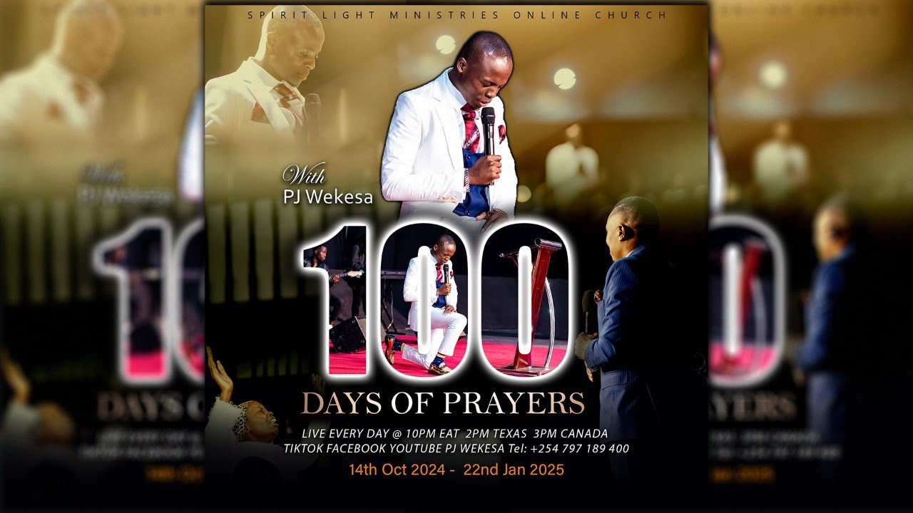 🔴 DAY 10 || THIS IS WAR || 100 DAY OF PRAYER TO BUILD || With PJ Wekesa ...