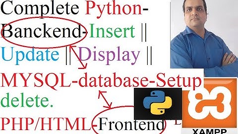 Python Based Website SetUp After Downloaded Source code- Xampp | HTML/PHP  || Mysql Database .