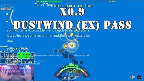 [lvl.19][ADOFAI Custom Clear][x0.9] Plum - Dustwind (ex) (map by clockwork)