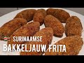  surinaamse bakkeljauw frita kroket receptsurinamese cod fish croquette