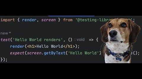 Writing Quality React Component Tests With React Testing Library- 01 -  Intro to RTL
