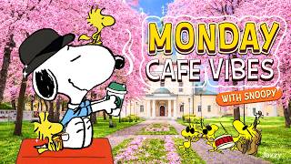 Monday Coffee with Snoopy Jazz 🌸☕☀️| Relaxing Spring Jazz for March Study, Focus and Calm by Jazzy