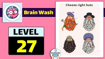 Brain Wash Level 27 Walkthrough