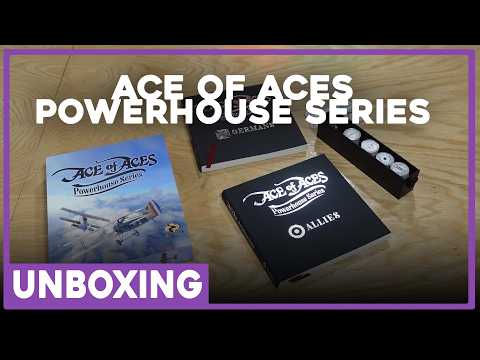 Unboxing | Ace of Aces | Powerhouse Series | Mr B Games | The Players' Aid