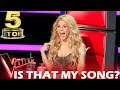 Top 5 shakiras covers on the voice  best auditions