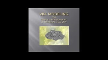 Excel VBA Lesson #2 - For Supply Chain Planning & Financial Analysis