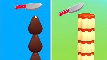 Slice It All! Very Satisfying and Relaxing ASMR Slicing Gameplay Video