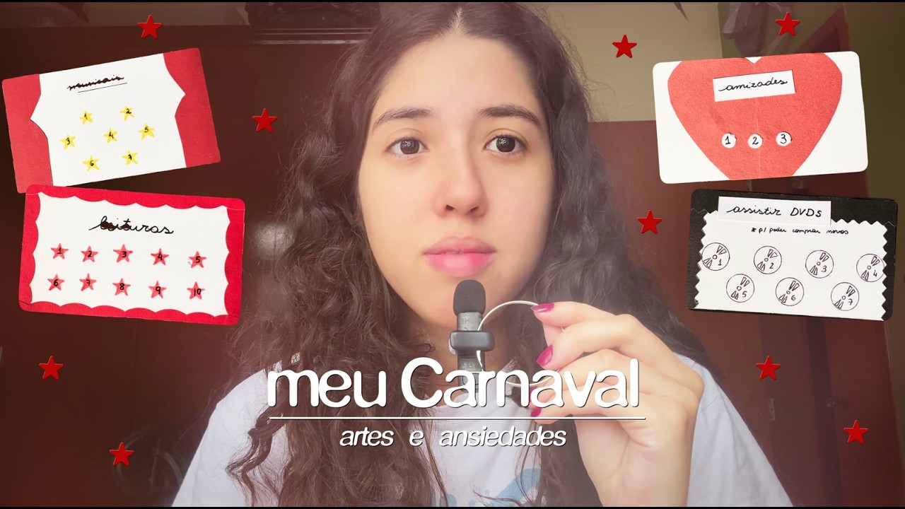meu carnaval caseiro de artes e ansiedades (vlog 4)
